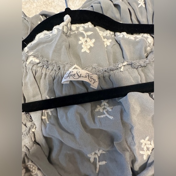LoveShackFancy Dress Floral Embroidered Dress Small - Picture 8 of 9